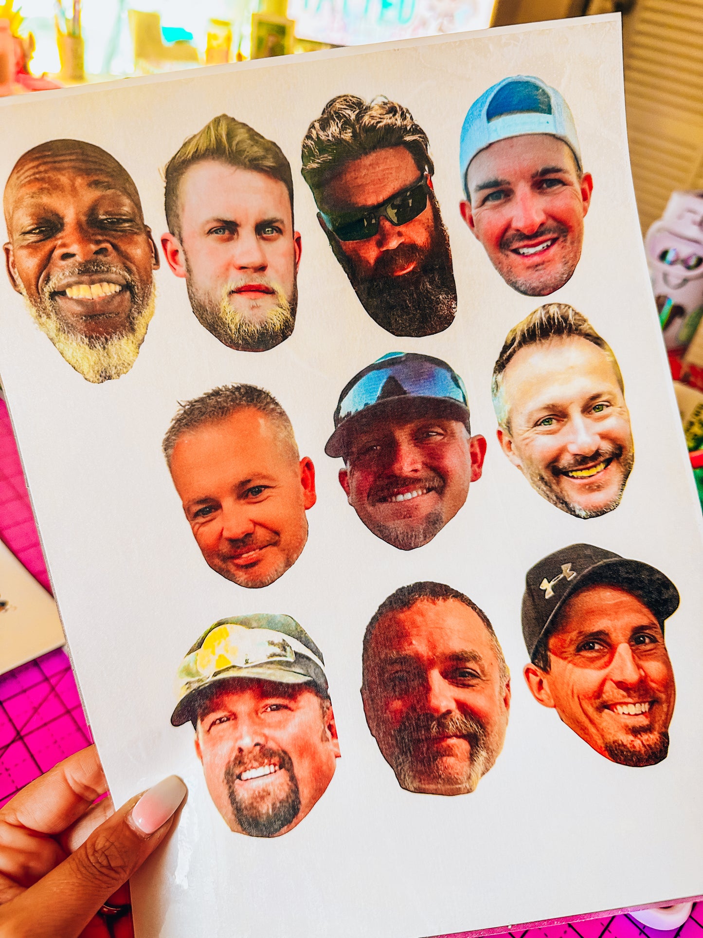 DAD photo tattoos (SHEET OF 12-15)