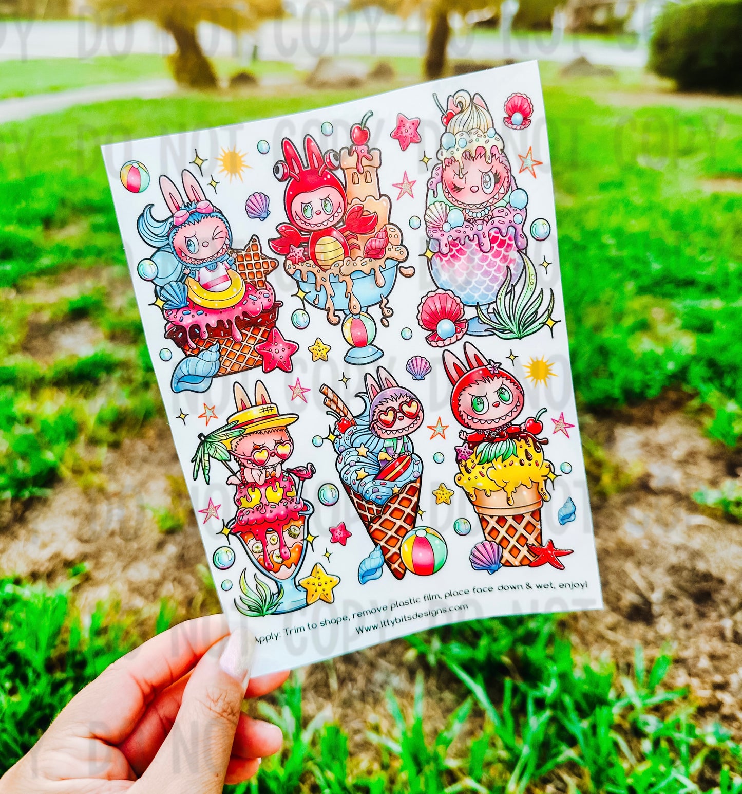BuBu Summer Fun Tattoo Pack