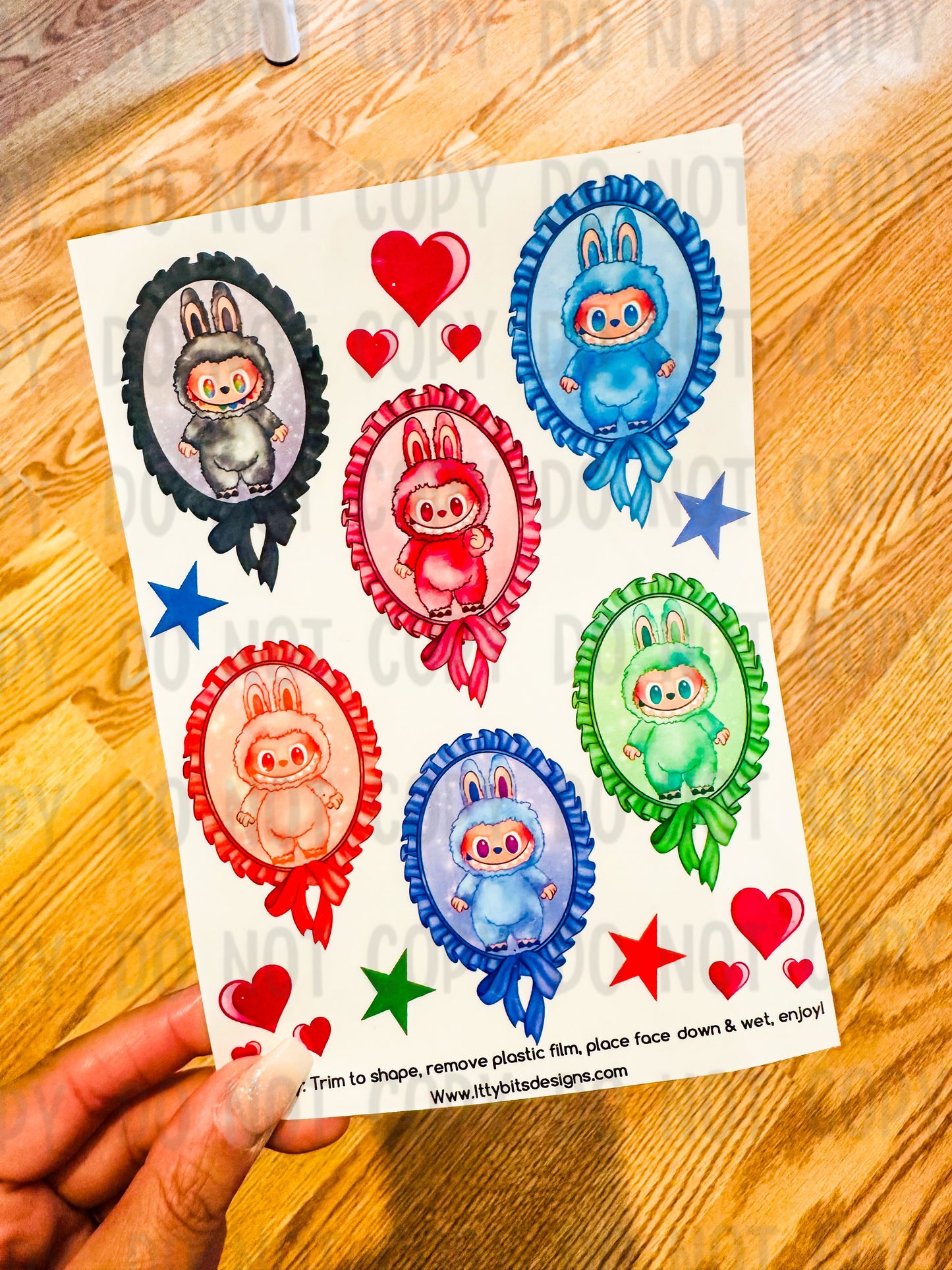 Cute BuBu’s Tattoo Set
