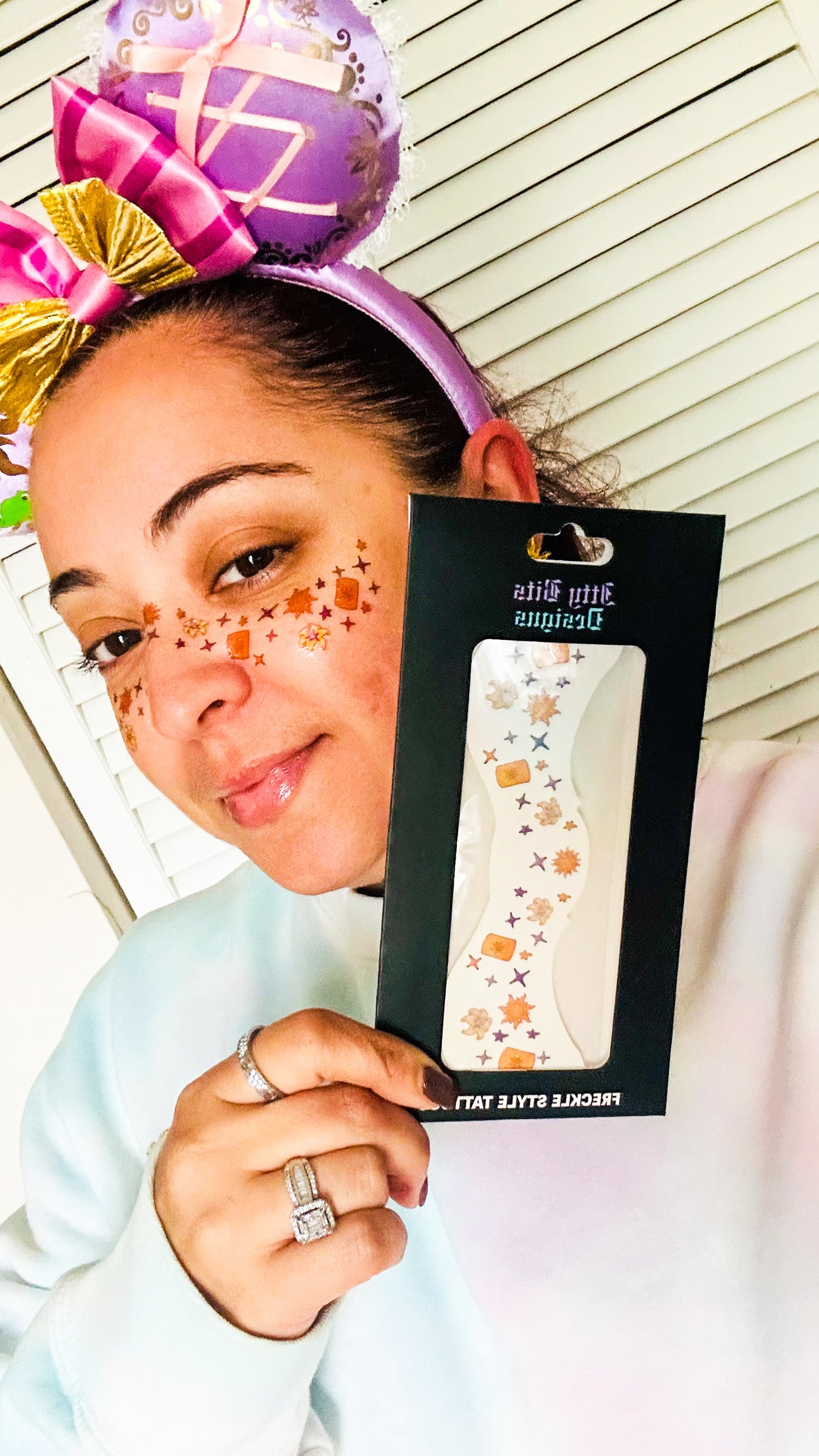 Gleam & Glow Lanterns Park Bound Freckle Temporary Tattoos - Itty Bits Designs
