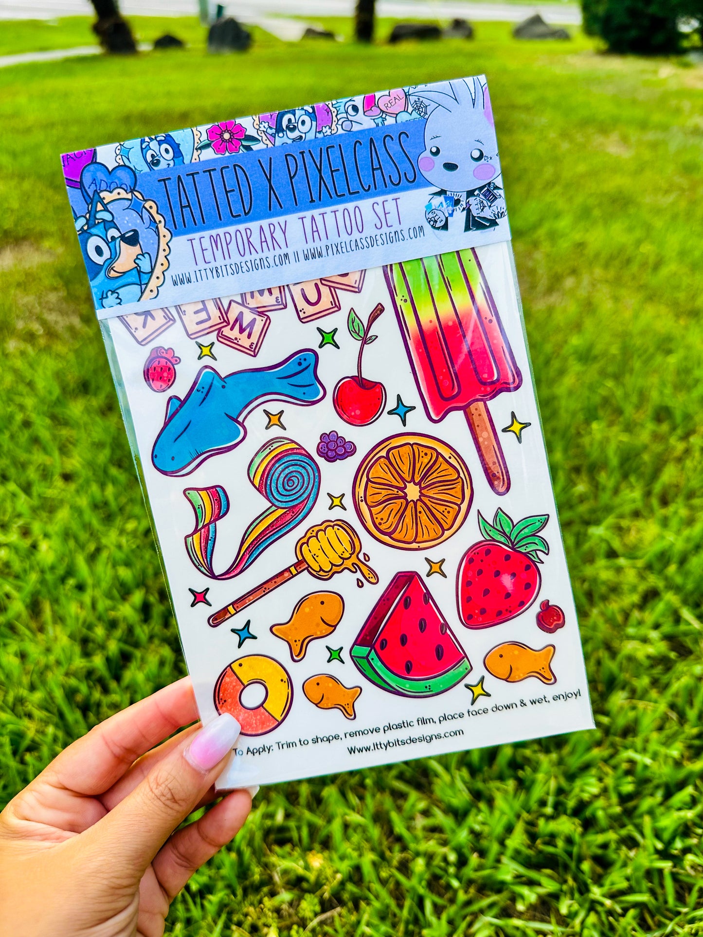Summer Essentials PixelPack Tattoo Set