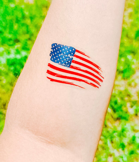 July 4th Flag Tattoos