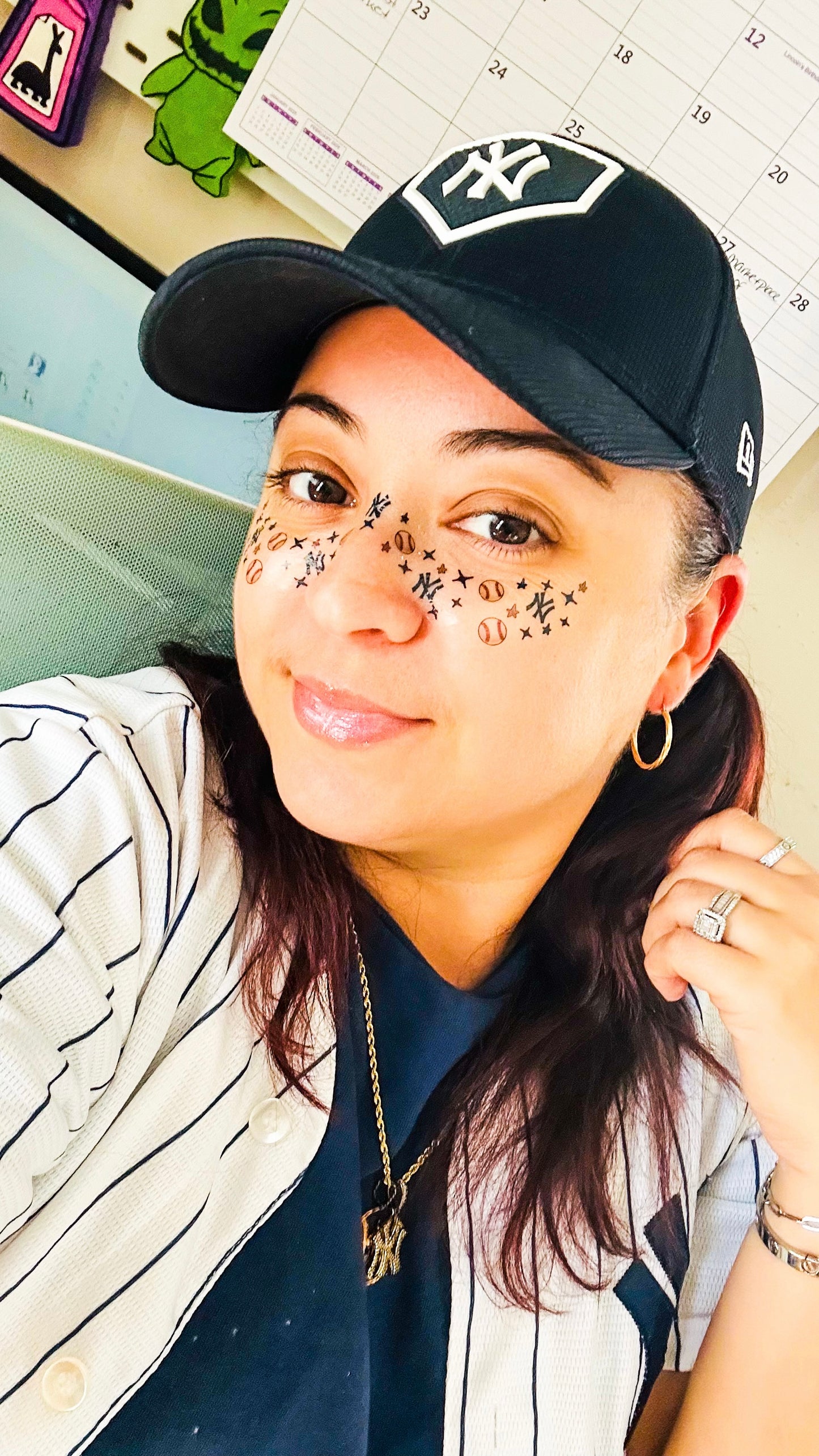 Pick your Team Game Day Freckle Temporary Tattoos