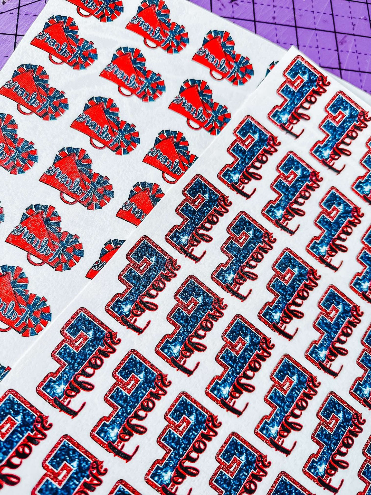 Megaphones/Faux Sequin Tattoo Bundle
