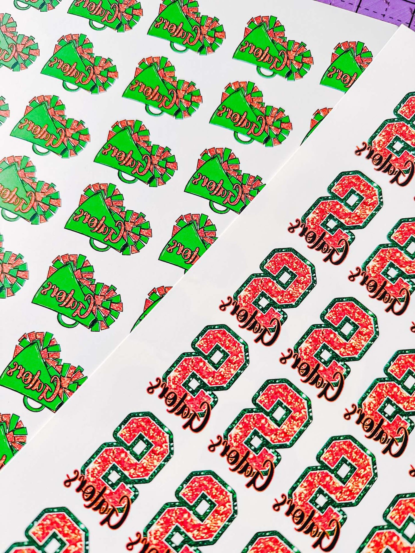 Megaphones/Faux Sequin Tattoo Bundle