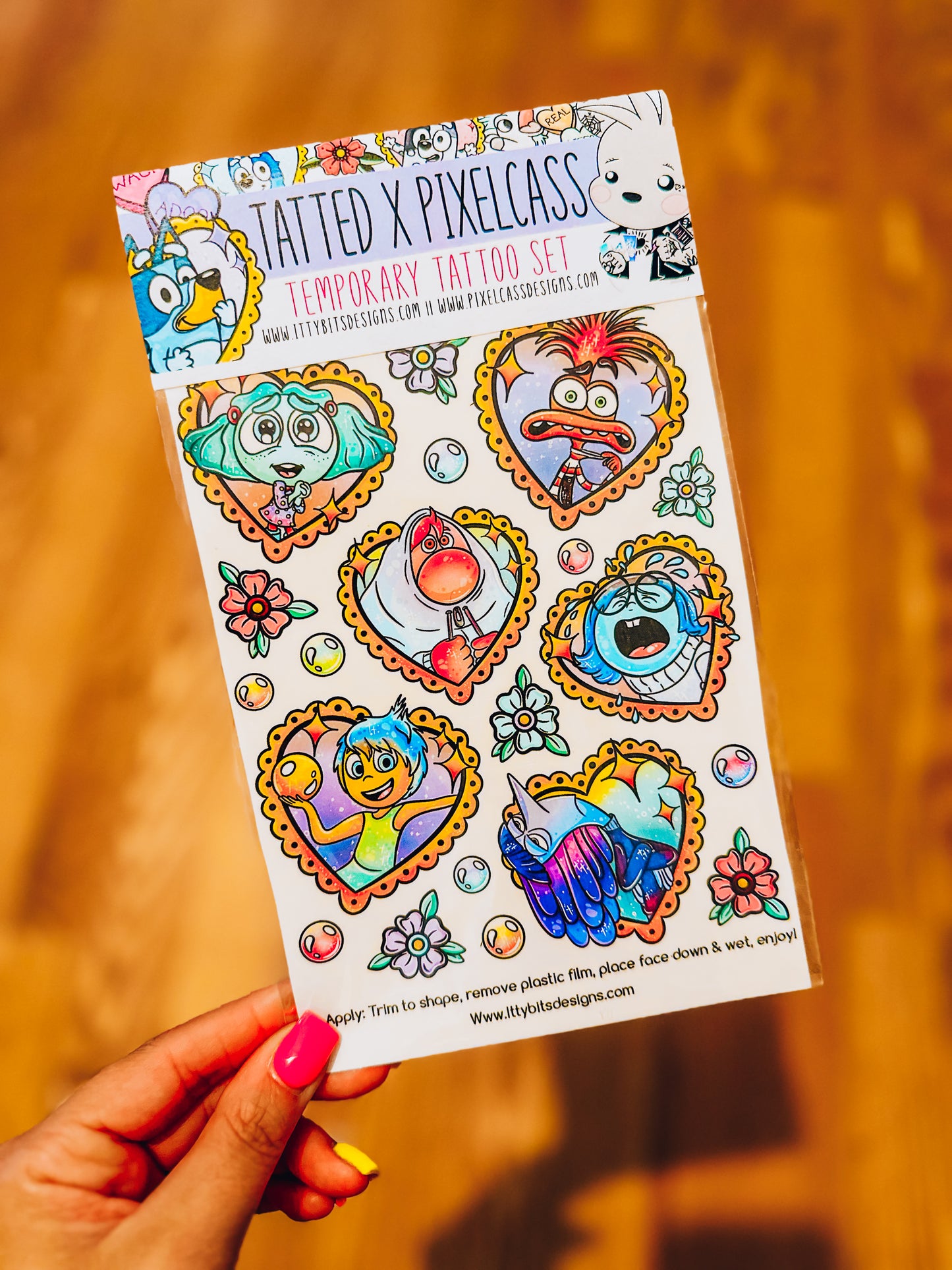 Tatted Emotions PixelPack Tattoo Set
