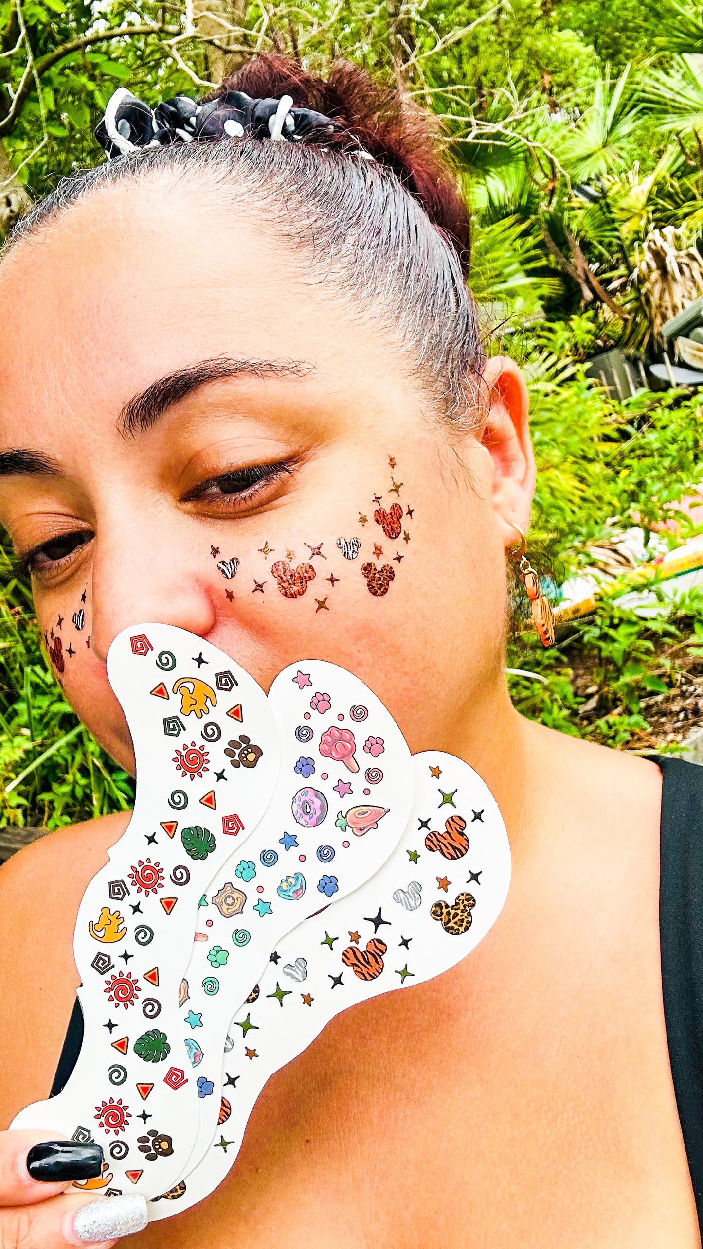 On Safari Face Freckle Temporary Tattoos