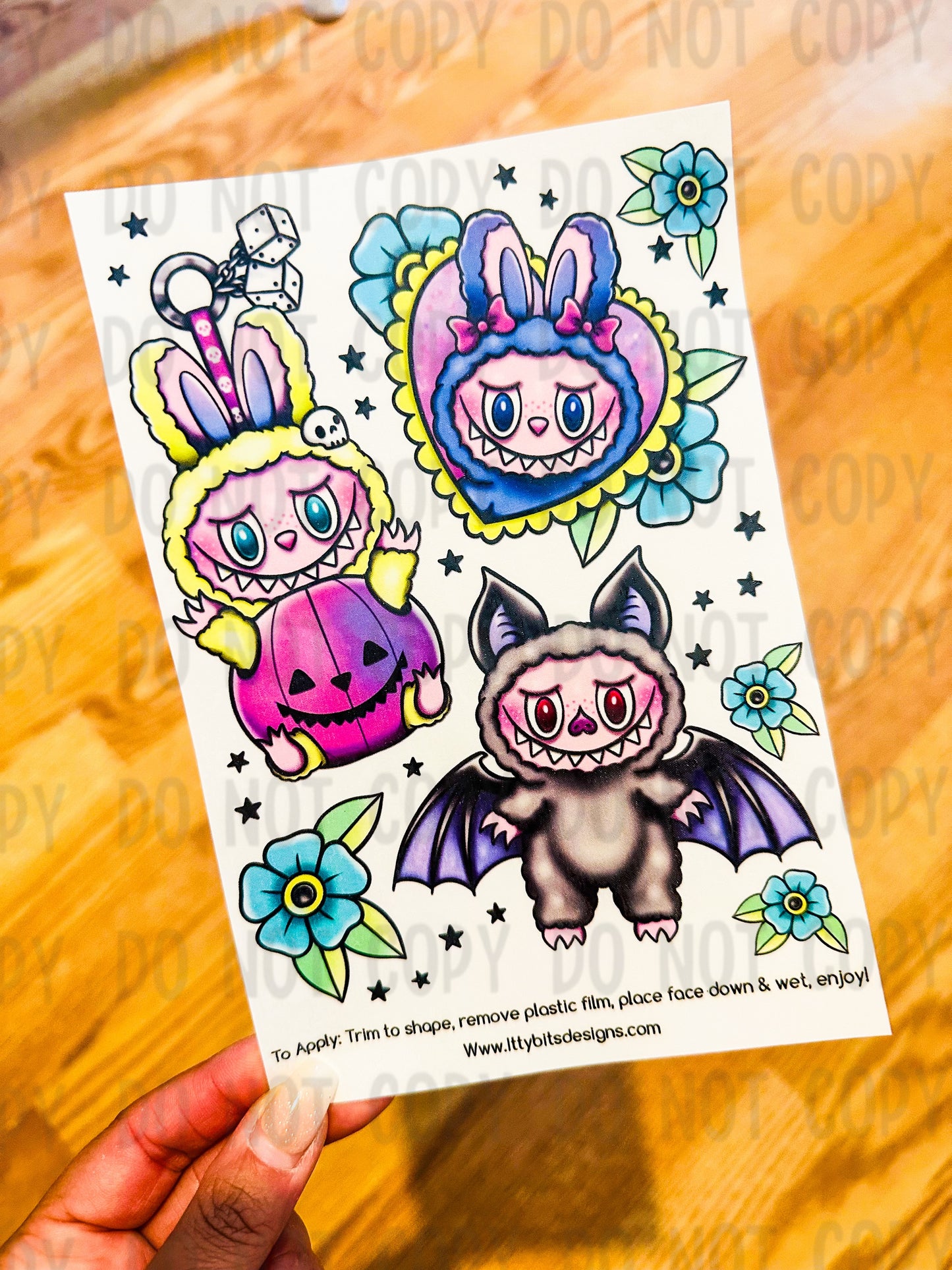 Spooky BuBu’s Tattoo Set