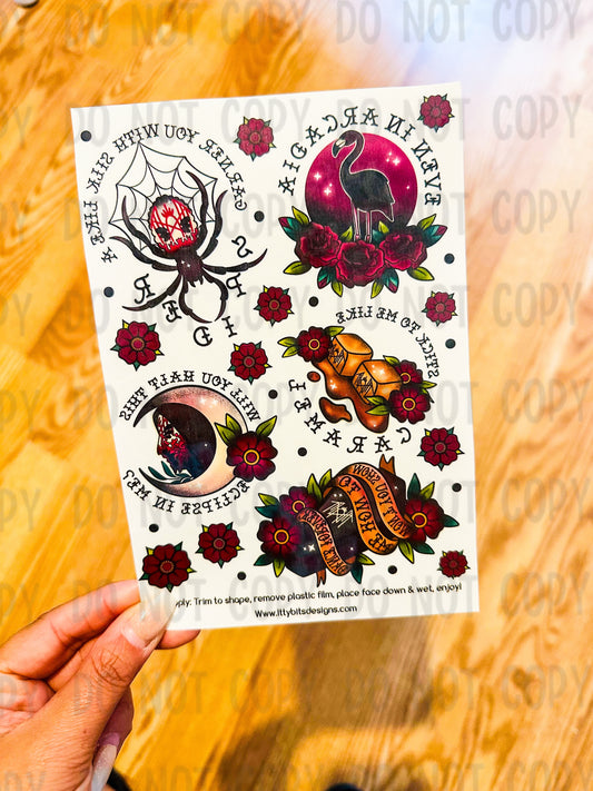 Arcadia Tattoo Set