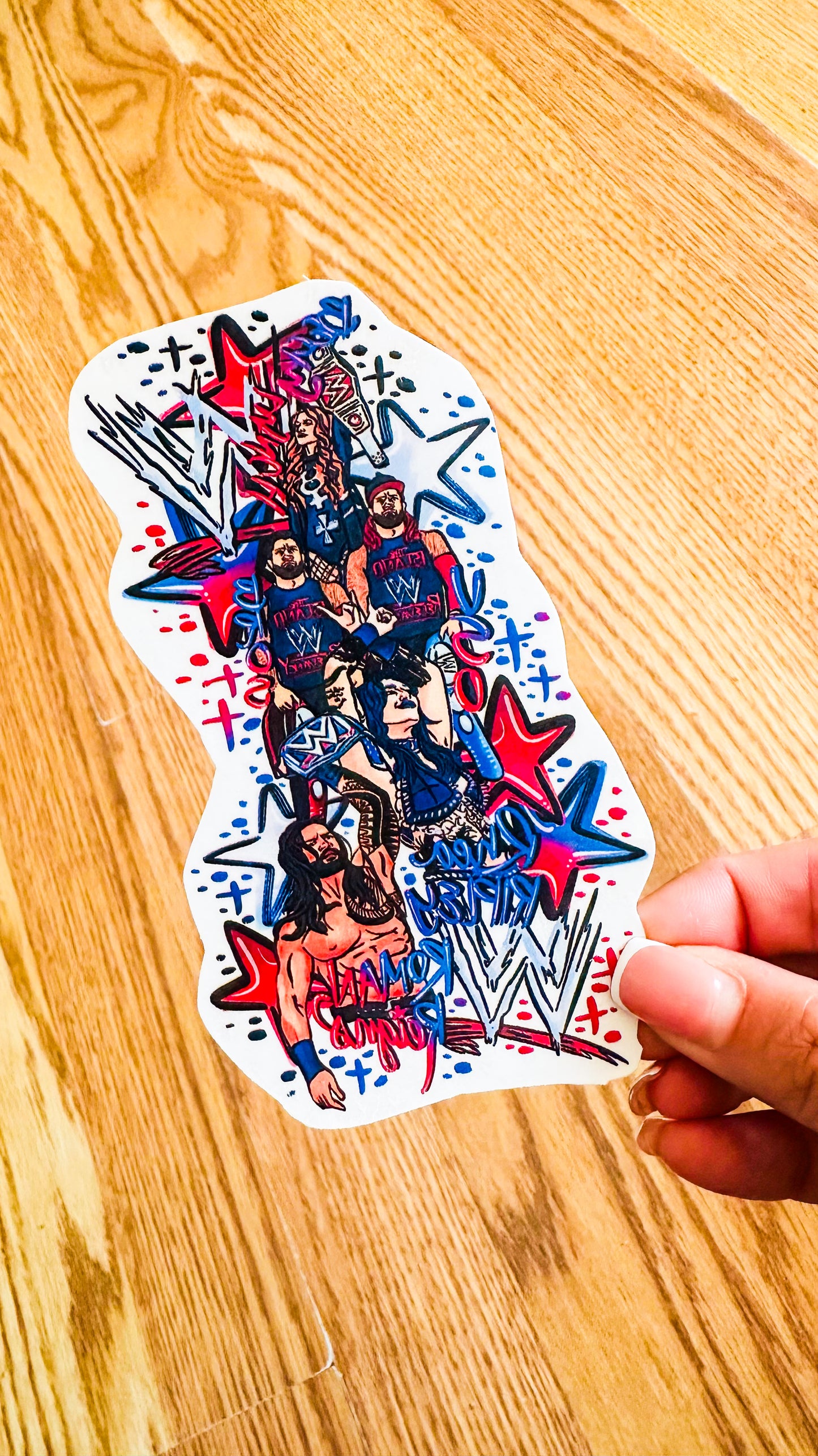 WWE Half Sleeve tattoo