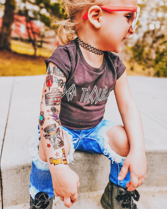 Rock n’ Roll Classics Tattoos Set