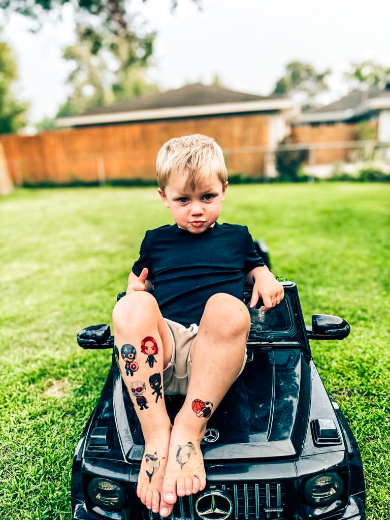 Temporary Tattoo Potty Station