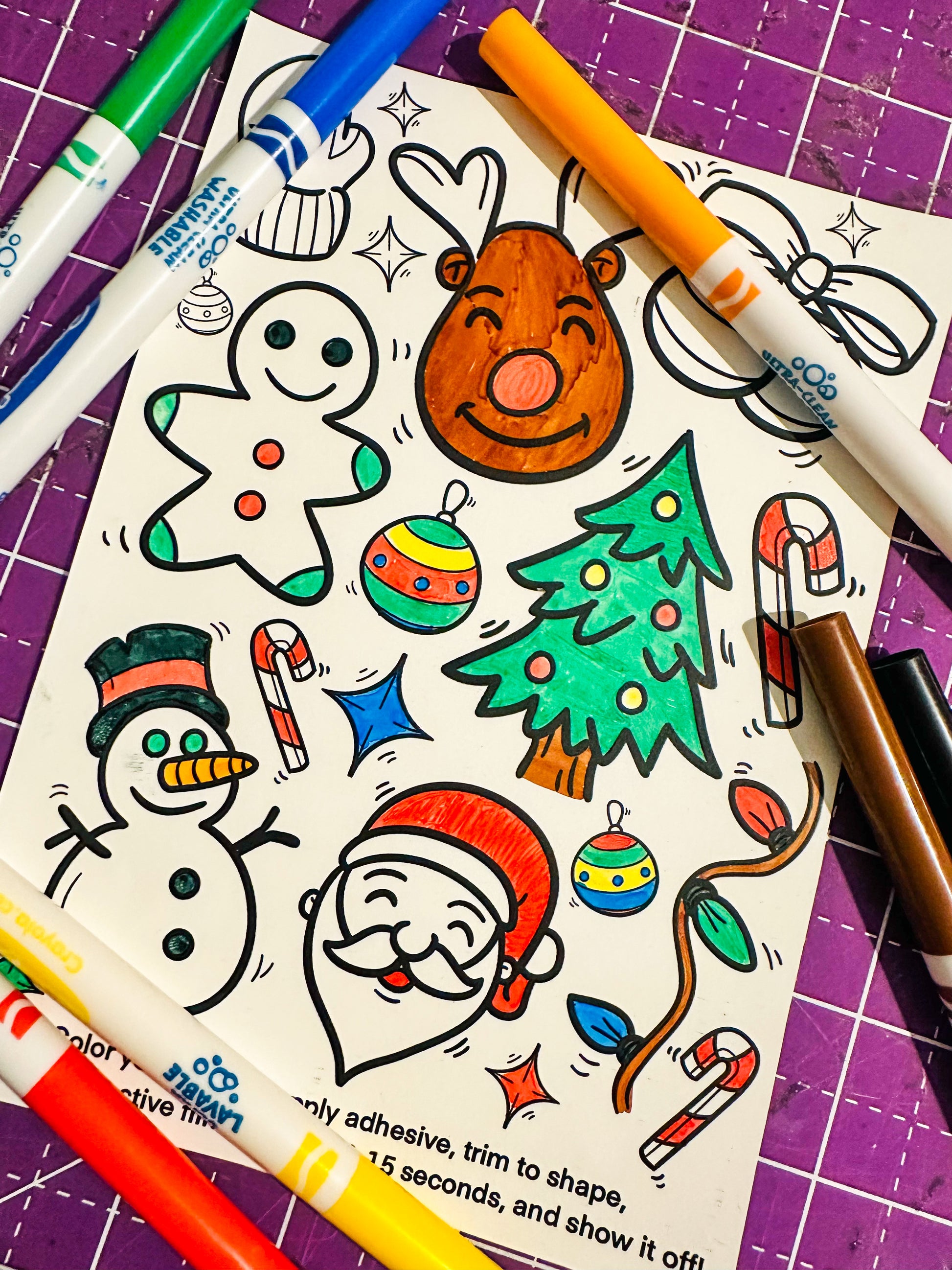 Color Your Own Temporary Tattoos Set - Itty Bits Designs