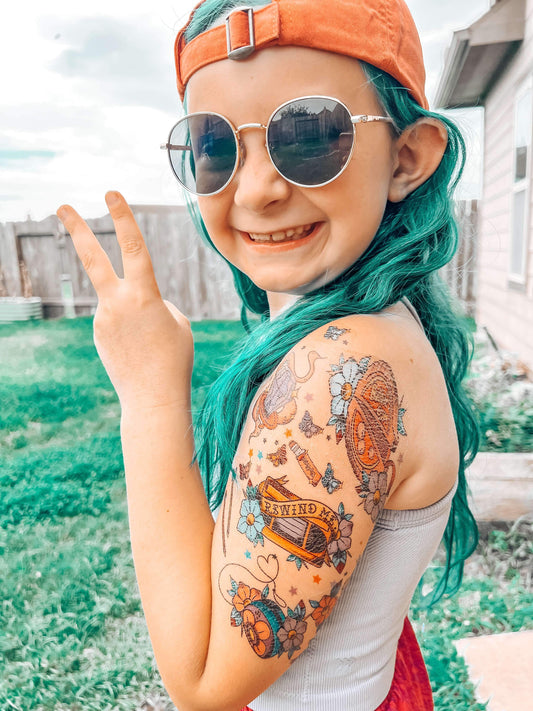 Nostalgic 90s Tatted x Pixelcass Tattoo Set