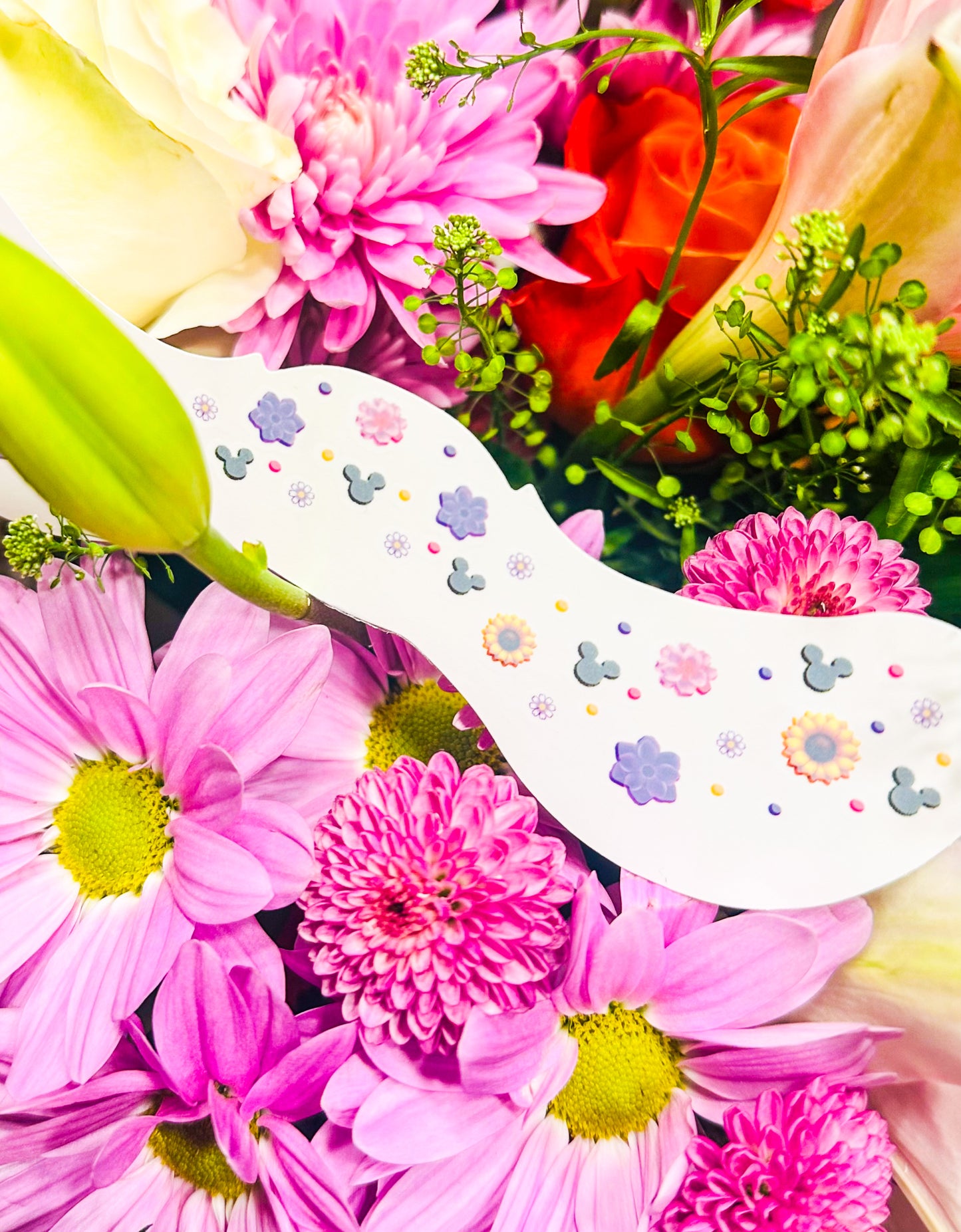 Flower & Garden Face Freckle Temporary Tattoos