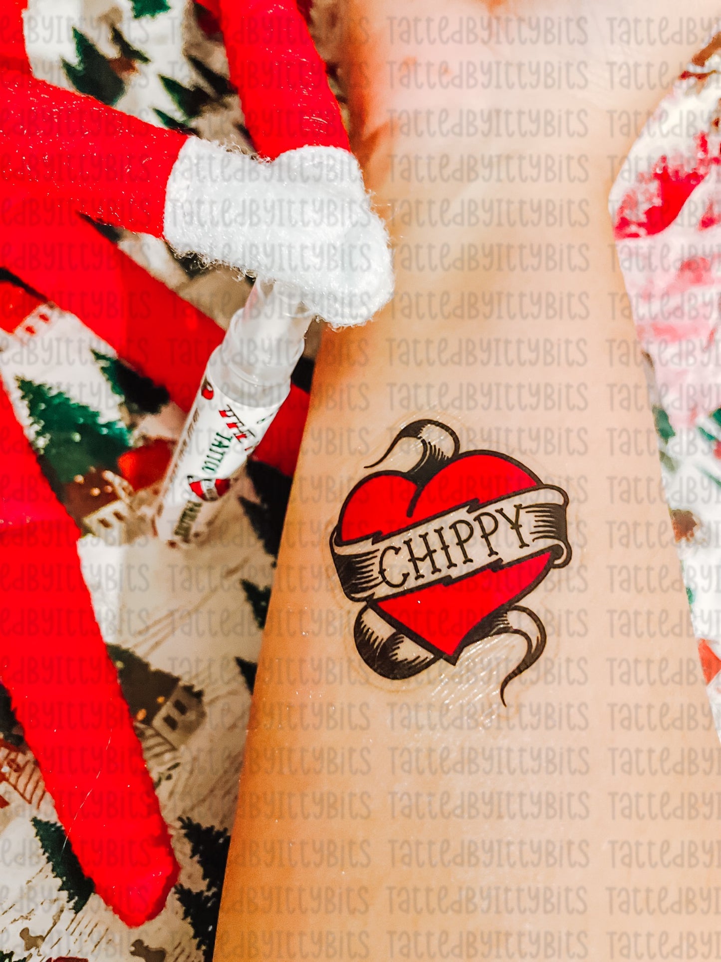 Personalized Elf Tattoo Prank Kit