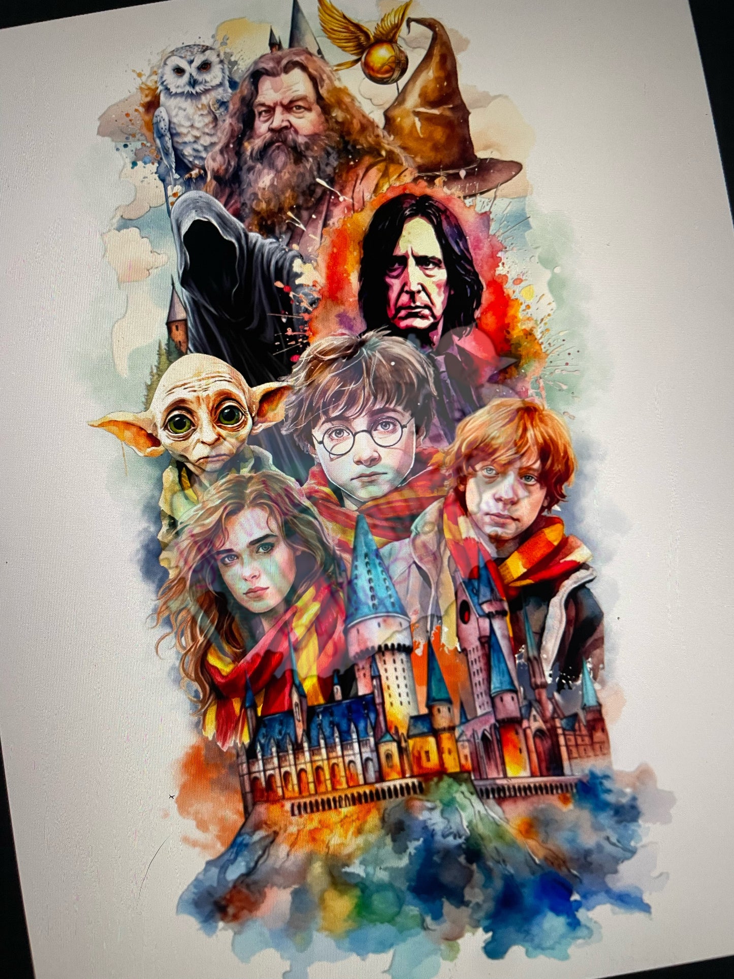 HP Half Sleeve Temporary Tattoo - Itty Bits Designs