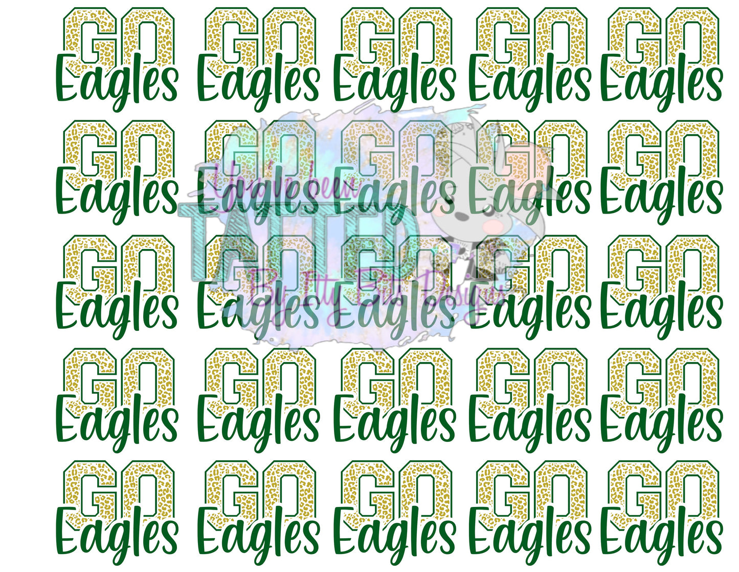 Custom GO TEAM temporary Tattoos - Sheet of 35 tattoos
