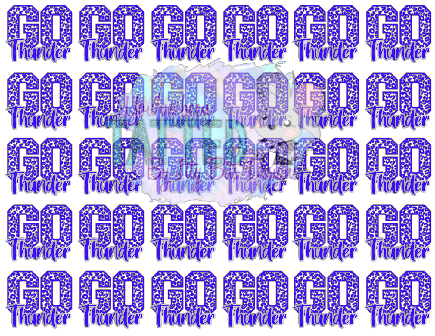 Custom GO TEAM temporary Tattoos - Sheet of 35 tattoos