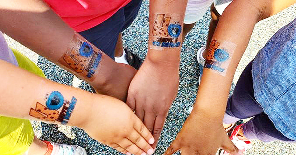 Custom Temporary Tattoos - 12 or 24 Tattoos - Itty Bits Designs