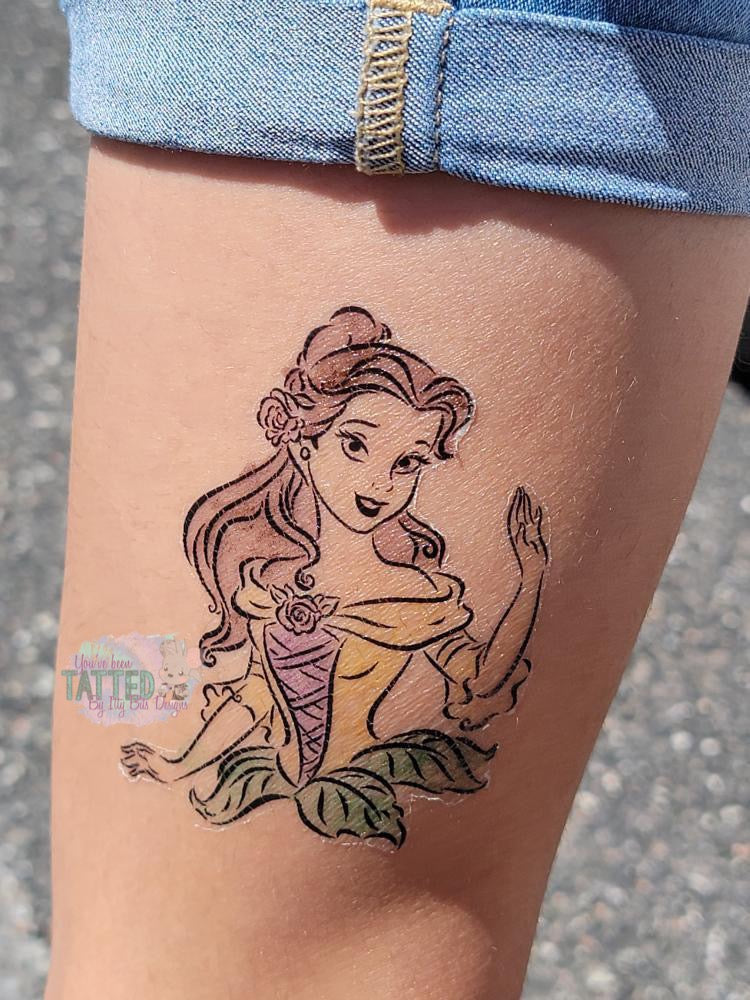Color Your Own Temporary Tattoos Set - Itty Bits Designs
