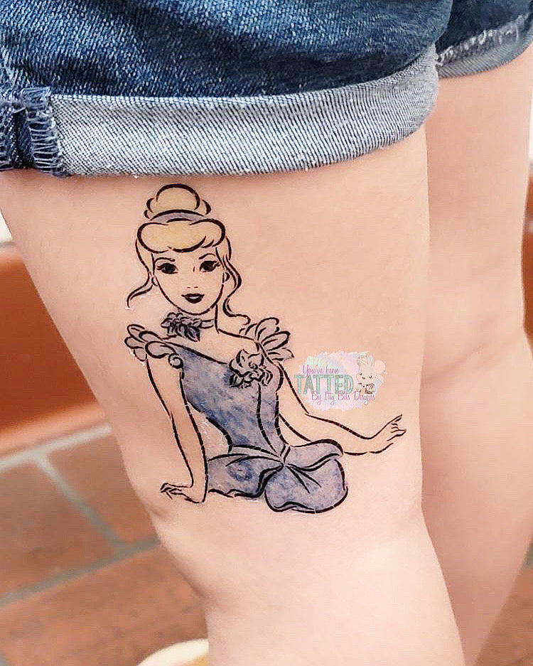 Color Your Own Temporary Tattoos Set - Itty Bits Designs